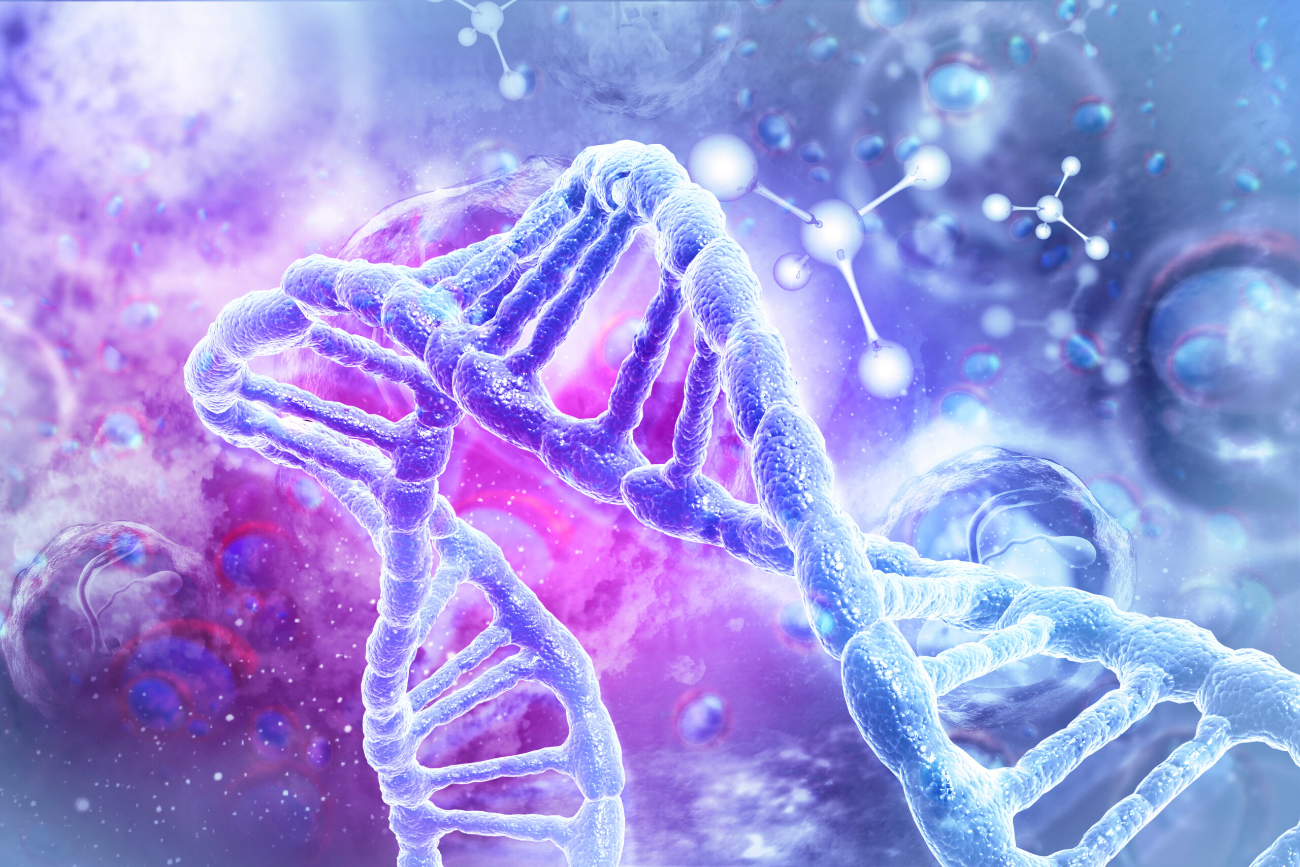 Scientific research in a laboratory